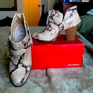 Animal Print booties